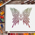 FINGERINSPIRE Butterfly Stencils Wall Decoration Template 11.8x11.8inch Plastic Butterfly Drawing Painting Stencils Templates Sets for Painting on...