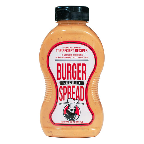 Todd Wilbur's Top Secret Recipes Burger Secret Spread (Like In-N-Out Burger Spread) - Use on Burgers, Sandwiches, and Wraps for Restaurant Flavor ...