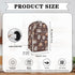 Blender Dust Cover Coffee Theme Appliance Covers for kitchen Stand Mixer or Coffee Maker Cover Polyester Dust Proof Blender Cover with Top Handle...