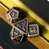 UDIXI 10mm Mini Metal DND Dice Set, 7-Die Small Metal Dice Portable Tiny Polyhedral RPG Dice for D&D Dungeons and Dragons Role Playing Games (Copp...