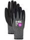 MAGID Touchscreen ANSI A6 Cut-Resistant Work Gloves, 1 Pair, 13-Gauge, Nitrile Coated, 6/XS,Dark Gray...