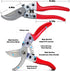 Pruning Shears with Stainless SK5 Steel Blades+Straight Tip Gardening Shears Garden Shears Garden Clippers Florist Scissors Hand Pruners Garden To...