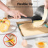 High Heat Resistant Silicone Spatulas: U-Taste 480ºF Hot Proof Food Grade Flexible Silicon Baking Scraper, Food Grade Rubber Kitchen Cooking Mixin...