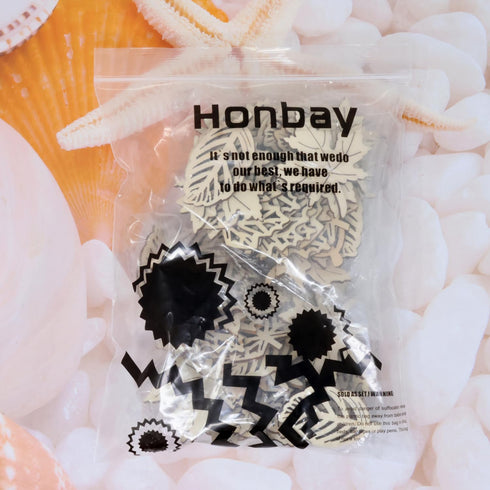 Honbay 60PCS Hollow Out Unfinished Blank Maple Leaves Wood Pieces Wood Slices Wood Chips Wooden Maple Shaped Embellishments Fall Leaf Wood Cutouts...