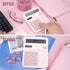 Cute Pink Desktop Calculator with Big Buttons, Dual Power Source, Solar and Battery, Large LCD Display, 2 Pack Desk Calculator- Perfect for Basic ...
