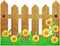 Daisy Flower Wood Fence Metal Cutting Dies for Card Making, Paper Embossing Die Cuts Kit Templates, Storage Pockets Supplies, Photo Frame Album DI...