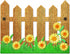 Daisy Flower Wood Fence Metal Cutting Dies for Card Making, Paper Embossing Die Cuts Kit Templates, Storage Pockets Supplies, Photo Frame Album DI...