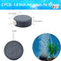 15 Feet Airline Tubing Standard Aquarium Air Pump Accessories with Air Stone Disc, Check Valves, Suction Cups and Connectors for Nano Air Pumps Sm...