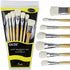 Gilding Brush Set, 7 Pieces Versatile Goat Hair Blending Mop Brushes for Acrylic Painting Wartercolor Foil Gold Leaf Flakes Sheets...