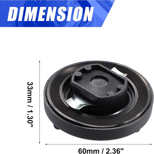 Unifizz Car Engine Oil Filler Cap Filler Oil Filler Plug Cover Replace 12180-46031 for Lexus ES300 1994-2003 for Toyota Sienna 1998-2006 Valve Oil...