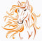FINGERINSPIRE Beautiful Horse Painting Stencil 11.8x11.8 inch Hollow Out Horse Head Drawing Stencil Reusable Animal Craft Stencil for Painting on ...
