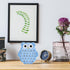 Push Pop Bubble Fidget Sensory Toy, Silicone Stress Relief Popping Toy, ABC Alphabet Owl Shaped Educational Learning Tools for Toddlers Kids Stude...