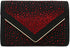 CHARMING TAILOR Envelope Purse Formal Faux Suede Clutch Rhinestone Evening Bag for Women Party Handbag...