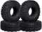 4PCS 1.9 Crawler Tires Outer Diameter 114mm with Foam Inserts for 1/10 RC Rock Crawler Axial SCX10 SCX10 III AXI03007 D90 TF2 MST Tamiya CC01...