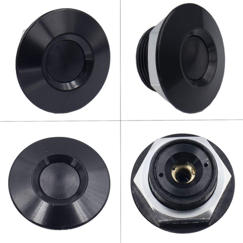 4 Pcs 1.25 inch Universal 304 Stainless Steel Vehicle Hood Pins-Quick Release Lock Latch Bumper License Plate Lock Clip Push Button Bonnet...