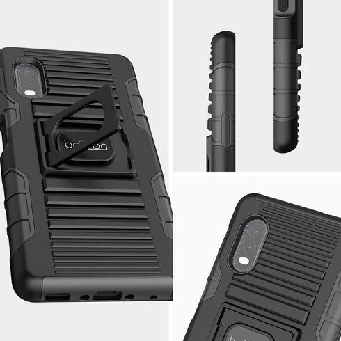 BELTRON Case for Galaxy XCover Pro, Heavy Duty Case with Finger Ring Grip Cover and Built-in Magnetic Mounting Plate for Samsung Galaxy XCover Pro...