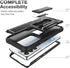 FITO for Samsung Galaxy S21 Ultra 5G Case, Dual Layer Shockproof Heavy Duty Case for Samsung S21 Ultra 5G Phone Built-in Kickstand, without Screen...
