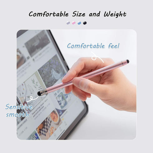 Stylus Pens for Touch Screens, Abiarst Stylus Pens High Precision Capacitive Stylus for iPad iPhone Tablets Samsung Galaxy All Universal Touch Scr...