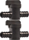SharkBite 1/2 Inch Poly Crimp Ball Valve, Pack of 2, PEX Pipe, PE-RT, 24606Z2...