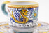 Fima ThatsArte.com - Italian Ceramic Espresso Cup & Saucer Raffaellesco, Deruta - Hand Painted, Handmade Coffee Cup Made in Italy, Deruta Pottery...