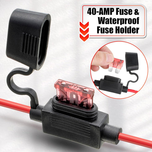 Saillong 2 Pack 12 AWG Wire Harness Connector Replacement Compatible with Peg-Perego 12 Volt SLA Battery Ride On Vehicle Boys and Girls Riding Toy...