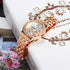 Weicam Women 3 Pc Simple Crystal Butterfly Watch Analog Quartz Wrist Watches Jewellery...