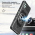 Ailiber for Celero 5G Case Boost Mobile, Wingtech Celero 5G Case with Screen Protector, Ring Kickstand for Magnetic Car Mount, Heavy Duty Shockpro...