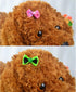 Pet Headdress Bowknot Flower Pet Dog Accessories Long-haired Princess Style Headdress Dress Up Dog Hairpin Randomly (50pcs Bow headdress)...