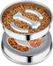 PETTOM Dog Bowl Slow Feeder, Non Slip Stainless Steel Slow Feeder Dog Bowl 3 Cups Metal Dog Food Bowls for Small Medium Dogs Double-Sided Design P...