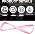 Rear View Mirror Cover Pink Rear View Mirror Accessories, Car Rear View Mirror Protector Frame Silicone Automotive Mirror Frame Compatible with Mo...