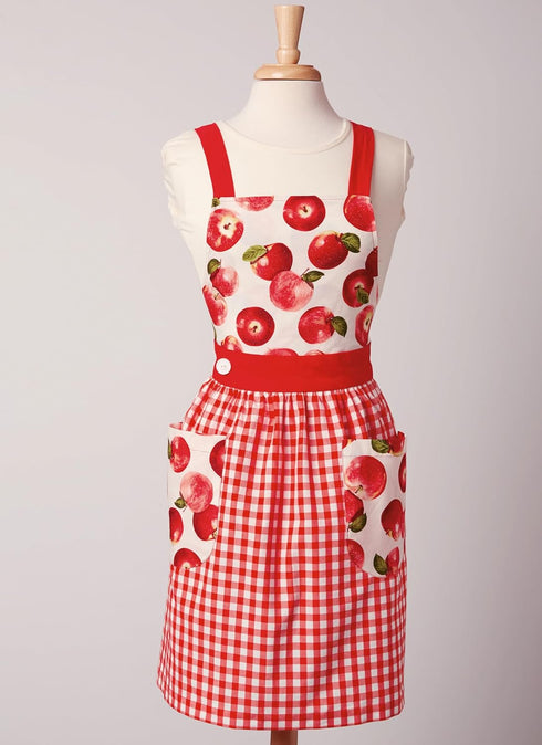 McCall's Potholders, Tea Towel, and Children's and Misses' Aprons Sewing Pattern Packet, Design Code B6905, Sizes 3-8 / XS-XL, Multicolor...