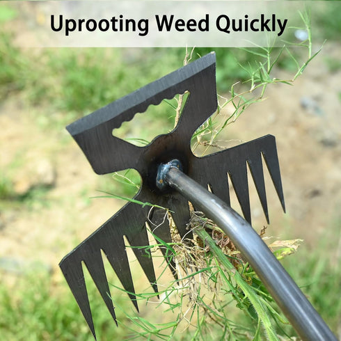 Weed Puller Tool, Time-Saving Garden Tools, Upgraded Hadfield Steel Weeding Tool Multifunctional Weeder, Dandelion Weed Puller Tool Gardening Tool...