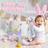 Bunny Lovies for Babies | Soft Security Blanket for Baby Girls - Cute Stuffed Pet Toys for Cats, Kitten, Puppy, Ideal Birthday Baby Girl Gifts, Cu...