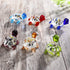 Crystalsuncatcher Handmade Tiny Turtle Hand Blown Glass Ornaments Gifts Decor Collectible Figurine Gardens(Turtle)...