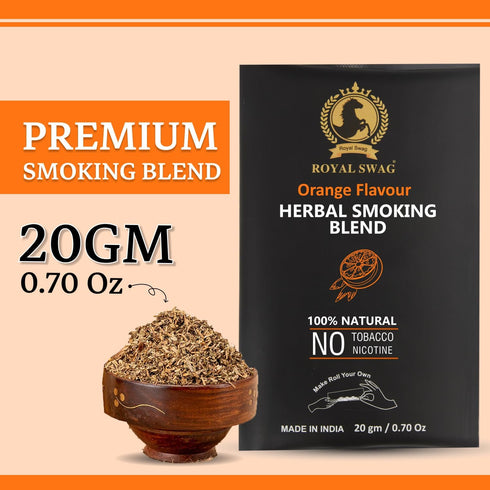 Ayurvedic Herbal - 100% Tobacco Free & 100% Nicotine Free Organic Herbs Mix Blend 20 Gram (0.7 oz)...
