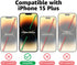 Casely iPhone 15 Plus Premium Tempered Glass Screen Protector...
