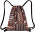 Van Caro Bohemian Drawstring Backpack Light Cinch Bag Gym Sack String Bag (Color 1)...