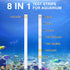 8 in 1 Ammonia Test Kit for Aquarium, Aquarium Test Strips, Fish Tank Test Strips, Aquarium Ammonia Test Strips for Aquarium 150 Counts for Freshw...