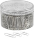 JIKIOU 750 Paper Clips, Upgraded-Non-Skid Paper Clips Medium and Jumbo Size for Office School and Personal Use Paperwork(28 mm,33mm,50 mm), Silver...