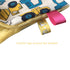 Baby Security Blanket for Unisex, Yellow Car Baby Lovey Taggy Blanket with Minky Dot Fabric, Soft & Breatable Lovie Baby Gifts for Boys Girs, 21 *...
