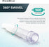 Oxygen Tubing Swivel Connectors 10-Pack, Cannula, Hose, Tube Connectors, Oxygen Line Splitter, Concentrator Supplies, 360-Degree Rotation, Medical...