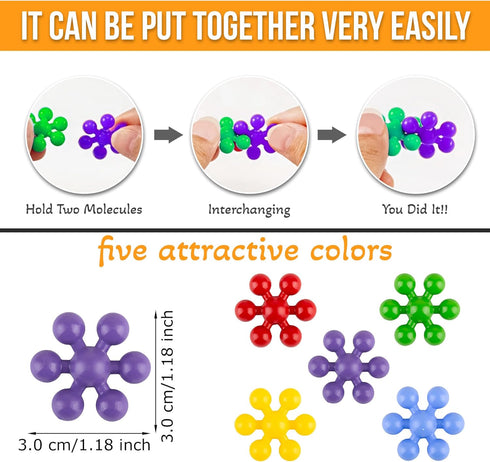 120 Piece STEM Building Blocks Set Educational Construction Toys for Kids Ages 3-8 Safe Material Boosts Creativity and Fine Motor Skills for Boys ...