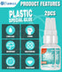 2Pack 30g Plastic Glue - Ultra-Strong Adhesive for Plastic Models, Acrylic, DIY Crafts, Electronics, PVC, ABS, and More - Instant, Strong & Fast-D...