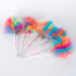 COLSSINE 12 Pack Rainbow Color Pompom with Rainbow ink Gel pen for Girls and Children (Rainbow)...