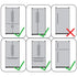 Qdos Adhesive Fridge/Freezer Lock - Easy One Handed Operation - Patented ZeroPinch Design - Unique Modern Design Refrigerator Lock - Baby Proofing Doesn't Have to be Ugly | White
