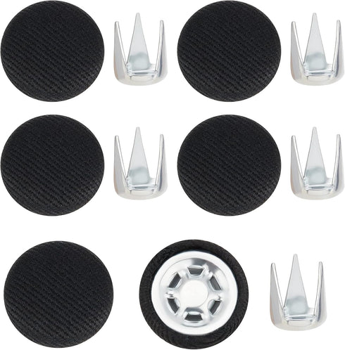 30 Sets Baseball Cap Button Top Replacement Hats Buttons Hat Button Replacement Repair Making Supplies Christmas Costume, 0.67"/1.7cm...