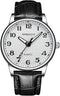 Men's Minimalist Easy Reader Watch Stainless Steel Leather Strap Waterproof Bussiness Casual Mens Quartz Wrist Watch...