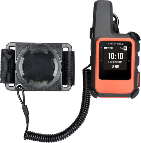 Backpack Tether Mount for Garmin inReach Mini & Mini 2, Backpack Tether Holder for Garmin Handheld GPS Devices - Great for Hiking & Hands-Free...