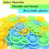 60PCS Plastic Project Wheels with 2mm Hole and 30PCs Shaft Rods,100mm Round Rod Axles for Science Engineering Car STEM Projects RC Truck Boat Heli...