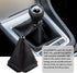 Leather Shifter Boot Cover for Car Gear Shift Anti-Dust,Fashion Car Shift Knob Cover Car Decorations,Universal Gear Shift Knob Cover Car Accessori...